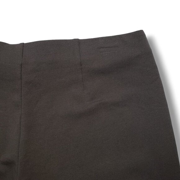 Pure Jill Slim Leg Cropped Pants Womens Small Petite Brown Pima Modal - Picture 6 of 9